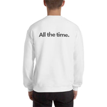 Load image into Gallery viewer, 'Trance 24/7 365' Unisex Sweatshirt (White, Sport Grey)