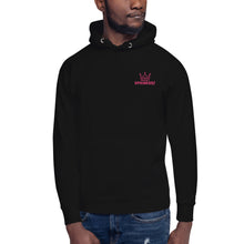 Load image into Gallery viewer, Embroidered Unisex Hoodie "Epicness!" (Fuchsia)