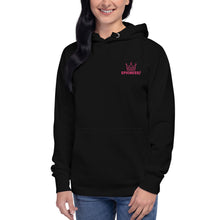 Load image into Gallery viewer, Embroidered Unisex Hoodie "Epicness!" (Fuchsia)