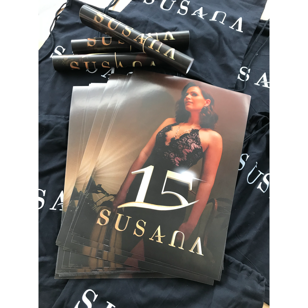 Signed Susana|15 Poster (30x42cm)