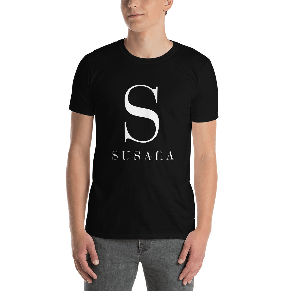 Unisex Short-Sleeve 'Susana' T-Shirt (Black, Navy, Dark Heather)